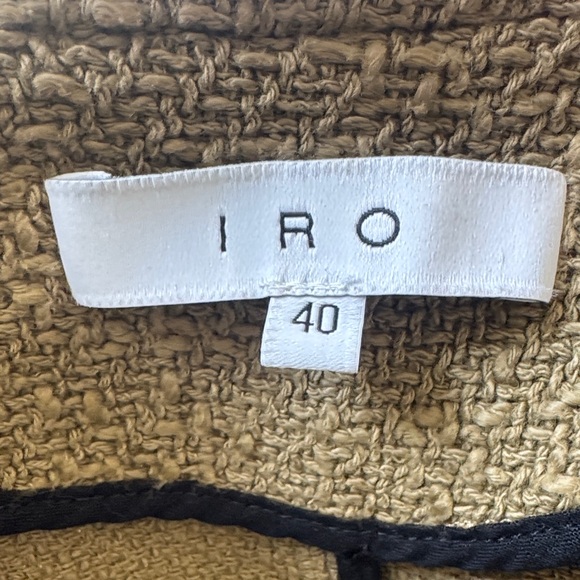 IRO Textured Tan Jacket - Picture 2 of 8